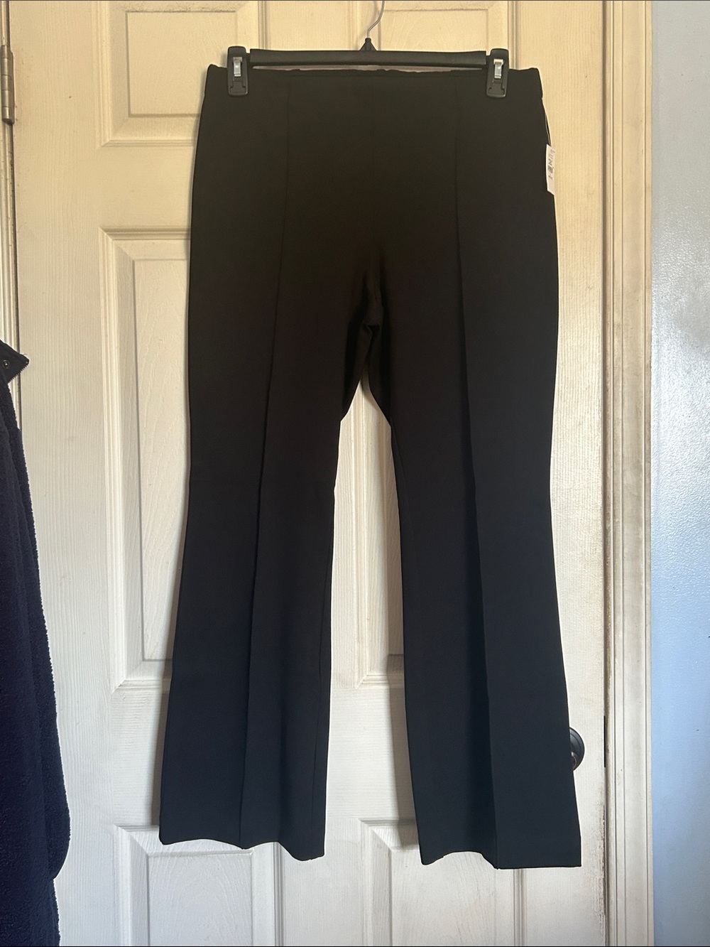 NWT Gap black ponte bootcut pants size large petite